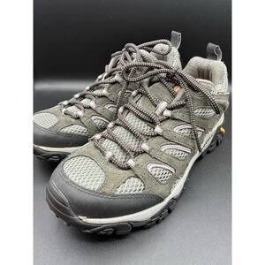 Merrell Women's 9 Moab Ventilator Low Hiking Trail Shoe Vibram Outdoor Grey